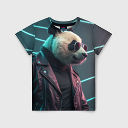 Детская футболка Cyberpunk panda