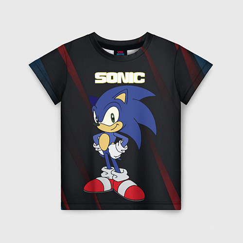 Детская футболка Sonic / 3D-принт – фото 1
