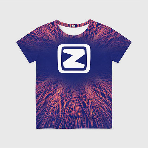 Детская футболка Zotye red energy / 3D-принт – фото 1