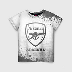 Футболка детская Arsenal - white gradient, цвет: 3D-принт