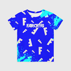 Футболка детская Farcry 6 pattern, цвет: 3D-принт