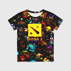 Футболка детская Dota2 персонажи, цвет: 3D-принт