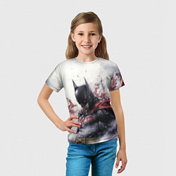 Футболка детская Бэтмен в тумане, цвет: 3D-принт — фото 2