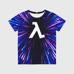 Футболка детская Half-Life neon energy, цвет: 3D-принт