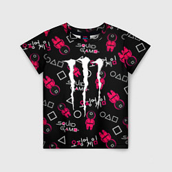 Детская футболка Monster energy x Ojingeo geim