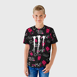 Футболка детская Monster energy x Ojingeo geim, цвет: 3D-принт — фото 2