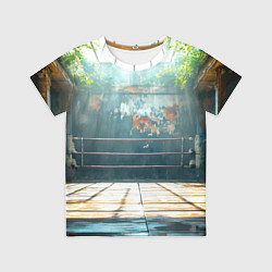 Футболка детская Ринг под открытым небом, цвет: 3D-принт