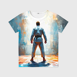 Футболка детская Дзюдоист, цвет: 3D-принт
