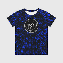 Футболка детская Porto blue energy, цвет: 3D-принт