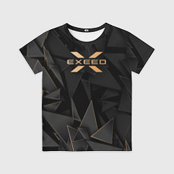 Футболка детская Exeed golden poly, цвет: 3D-принт