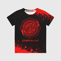 Футболка детская Chrysler - red gradient, цвет: 3D-принт