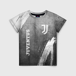 Футболка детская Juventus - grey gradient вертикально, цвет: 3D-принт