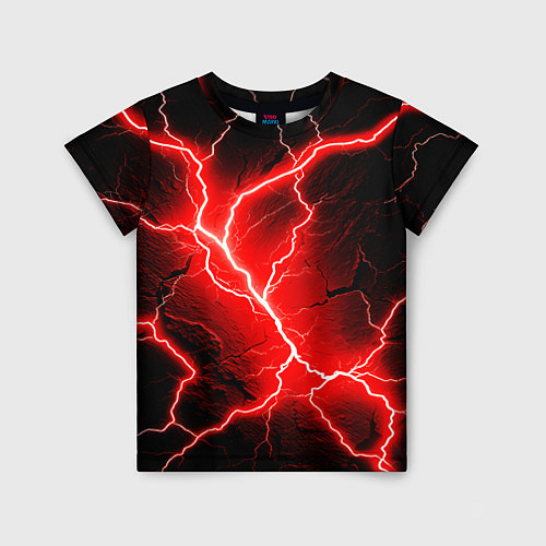 Детская футболка Lightning / 3D-принт – фото 1