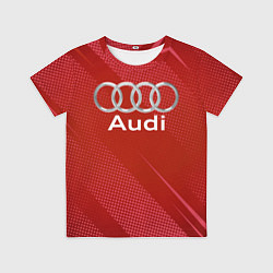 Футболка детская Audi - абстракция, цвет: 3D-принт