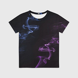 Футболка детская Color black blue pink, цвет: 3D-принт