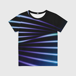 Футболка детская Color black blue, цвет: 3D-принт