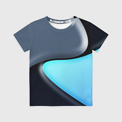 Футболка детская Разноцветный, цвет: 3D-принт