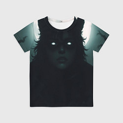 Футболка детская Волчица, цвет: 3D-принт