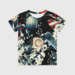 Футболка детская Звездные войны персонажи, цвет: 3D-принт