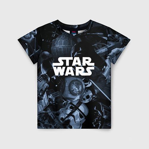 Детская футболка Star wars персонажи из звездных войн / 3D-принт – фото 1