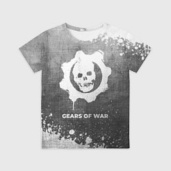 Футболка детская Gears of War - grey gradient, цвет: 3D-принт
