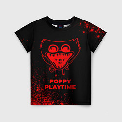 Футболка детская Poppy Playtime - red gradient, цвет: 3D-принт
