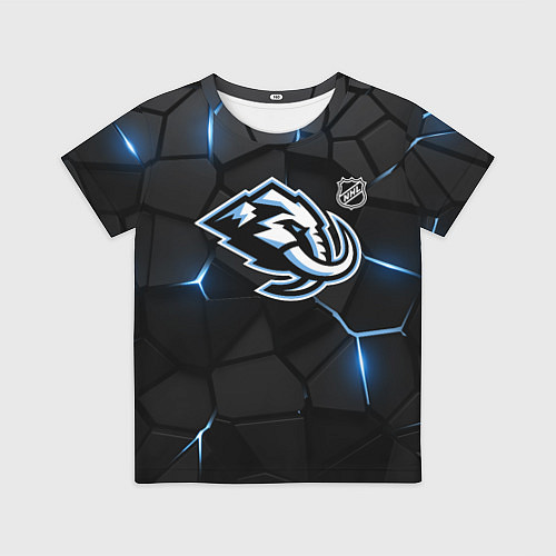 Детская футболка Юта Маммот - НХЛ хоккей / 3D-принт – фото 1
