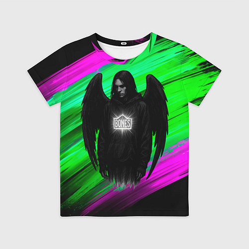 Детская футболка Bones падший ангел / 3D-принт – фото 1