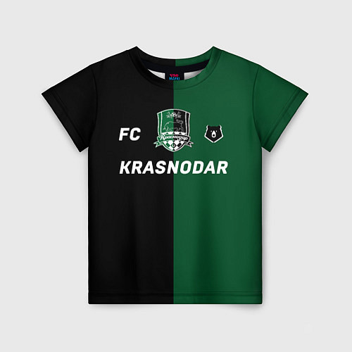 Детская футболка Krasnodar football / 3D-принт – фото 1