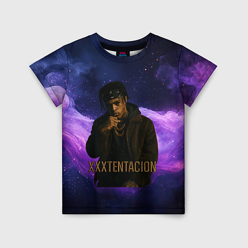 Детская футболка XXXTentacion - кулак / 3D-принт – фото 1