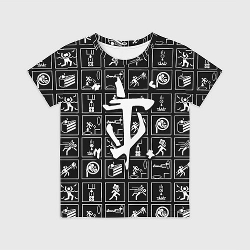 Детская футболка Doom x portal / 3D-принт – фото 1