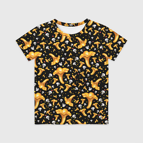 Детская футболка Грибной дождик / 3D-принт – фото 1