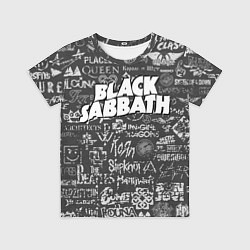 Детская футболка Black Sabbath pattern