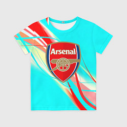 Детская футболка Arsenal stripes