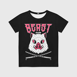 Футболка детская Клинок, рассекающий демонов, Иноске, цвет: 3D-принт