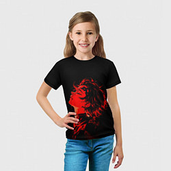Футболка детская Клинок, рассекающий демонов Танддиро, цвет: 3D-принт — фото 2