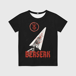 Футболка детская Меч Берсерка, цвет: 3D-принт