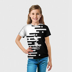 Футболка детская Тоттенхэм Хотспур геометрия, цвет: 3D-принт — фото 2