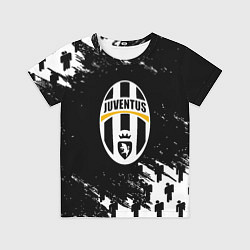 Футболка детская Ювентус пипл краски, цвет: 3D-принт