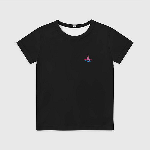 Детская футболка New year eve in the forest / 3D-принт – фото 1