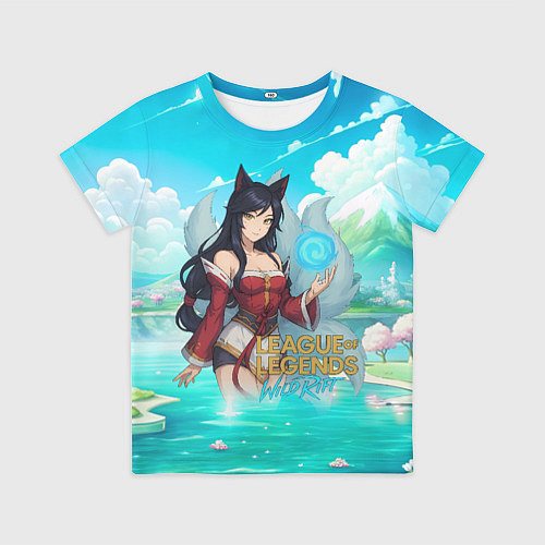 Детская футболка Ahri League of Legends / 3D-принт – фото 1