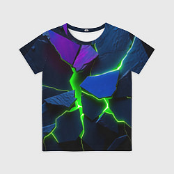 Детская футболка Neon tile