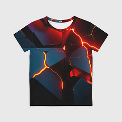 Детская футболка Orange rift