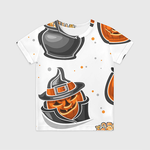 Детская футболка Candy halloween / 3D-принт – фото 1