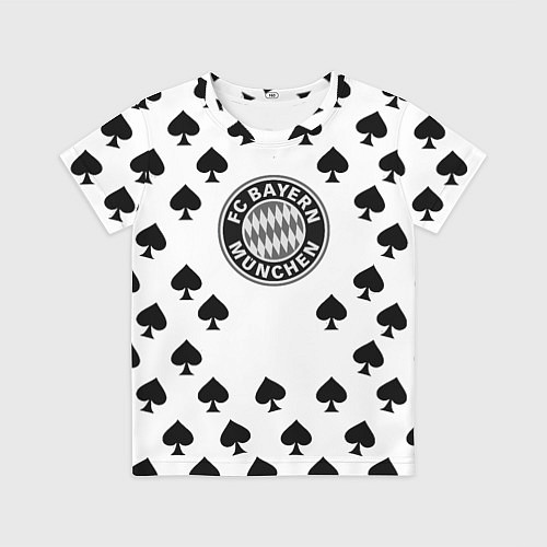Детская футболка Bayern Mnchen пики / 3D-принт – фото 1