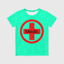 Футболка детская Medic, цвет: 3D-принт
