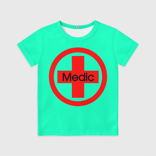 Детская футболка Medic / 3D-принт – фото 1