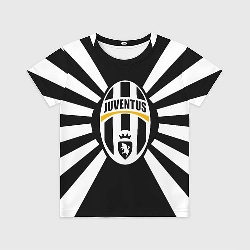 Детская футболка Ювентус линии / 3D-принт – фото 1