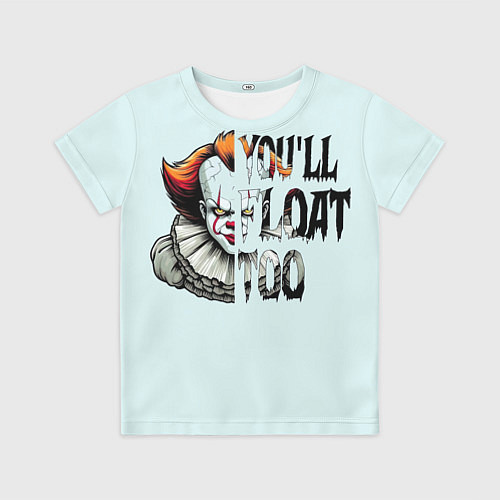 Детская футболка Клоун Пеннивайз / 3D-принт – фото 1