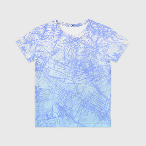 Детская футболка В инее / 3D-принт – фото 1